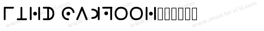 find cartoon字体转换